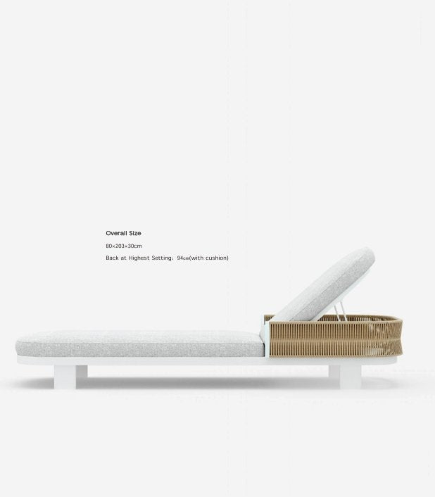 Chaises longues en teck