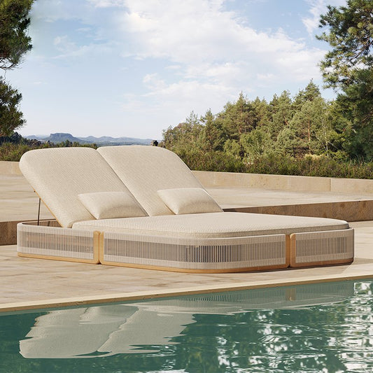 Chaises longues 2 places Lotus